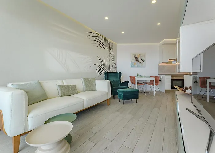 Sunrise Sea View Penthouse With Airco & Heated Pool * Costa Adeje