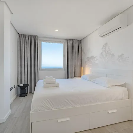 Sunrise Sea View Penthouse With Airco & Heated Pool Costa Adeje (Tenerife)