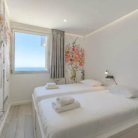 Appartamento Sunrise Sea View Penthouse With Airco & Heated Pool Costa Adeje (Tenerife)