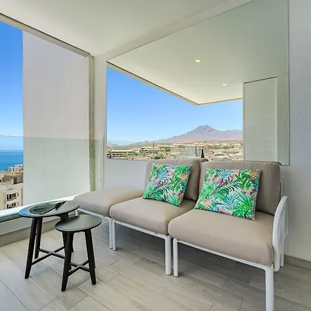 Sunrise Sea View Penthouse With Airco & Heated Pool Appartamento Costa Adeje (Tenerife)