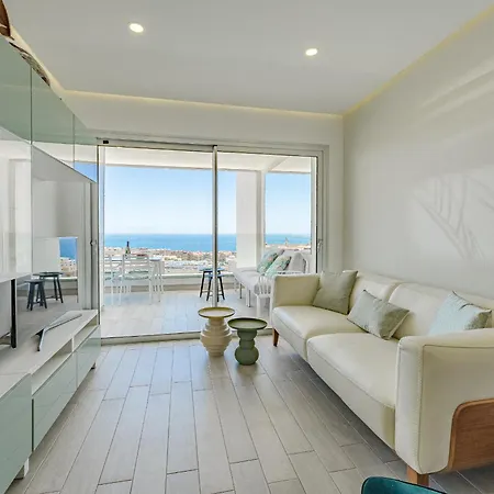 Sunrise Sea View Penthouse With Airco & Heated Pool Appartamento Costa Adeje (Tenerife)