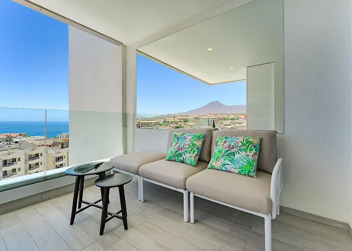 Sunrise Sea View Penthouse With Airco & Heated Pool Apartment Costa Adeje (Tenerife)