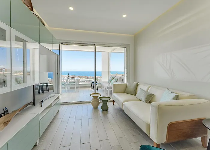 Sunrise Sea View Penthouse With Airco & Heated Pool Apartment Costa Adeje (Tenerife)