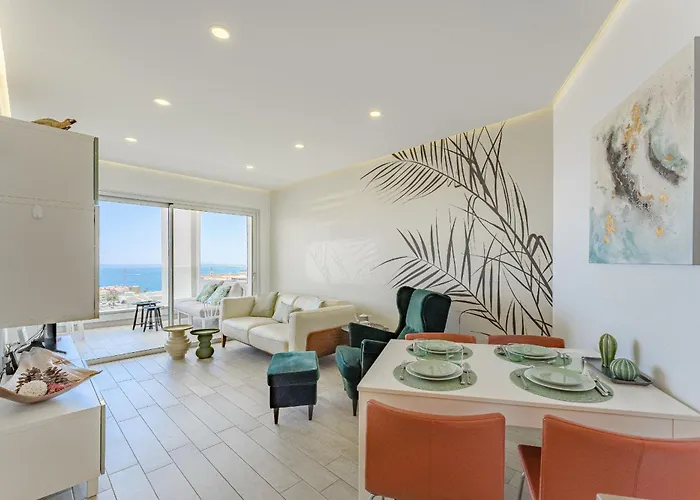 Sunrise Sea View Penthouse With Airco & Heated Pool Apartment