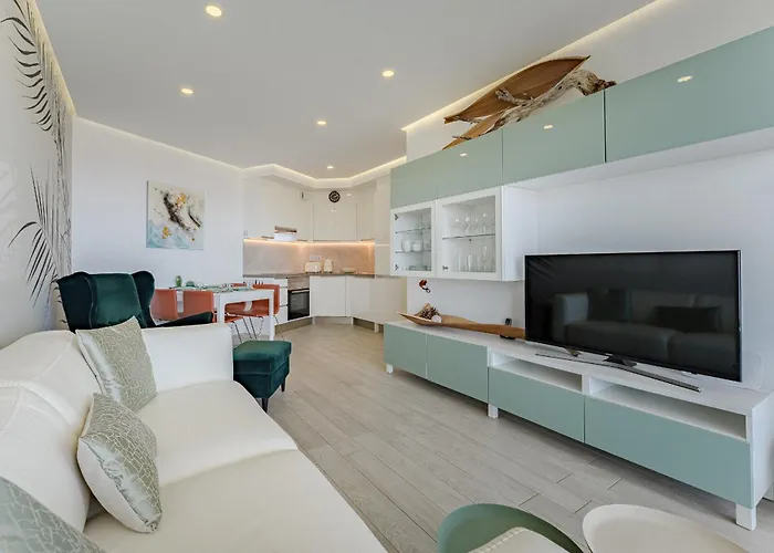 Sunrise Sea View Penthouse With Airco & Heated Pool Costa Adeje (Tenerife)